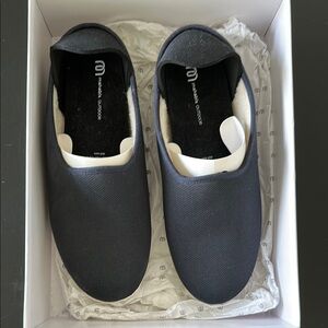 Mahabis Navy Slippers Minimalist Slip-Ons -unisex